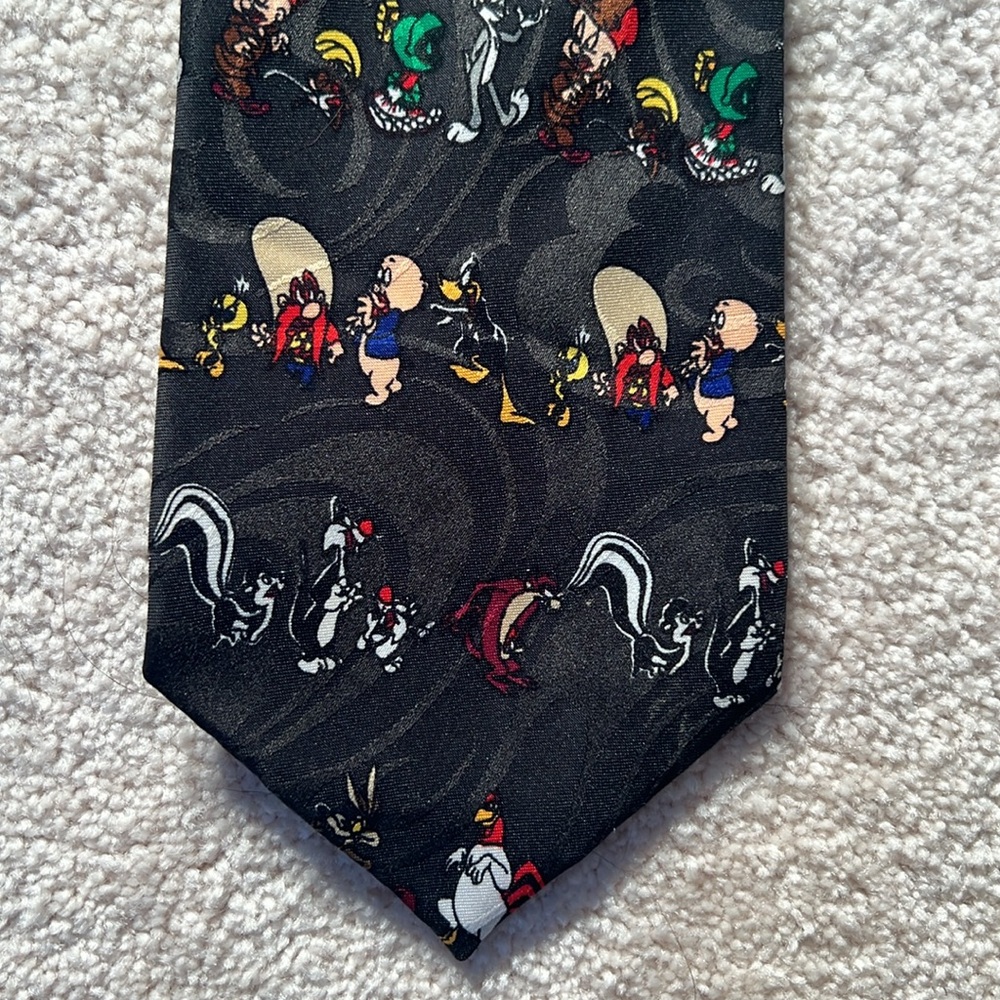 Vintage Looney Tunes Mania Tie 1995